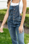 All Dyed Up Stretch Denim Overalls