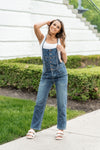 All Dyed Up Stretch Denim Overalls